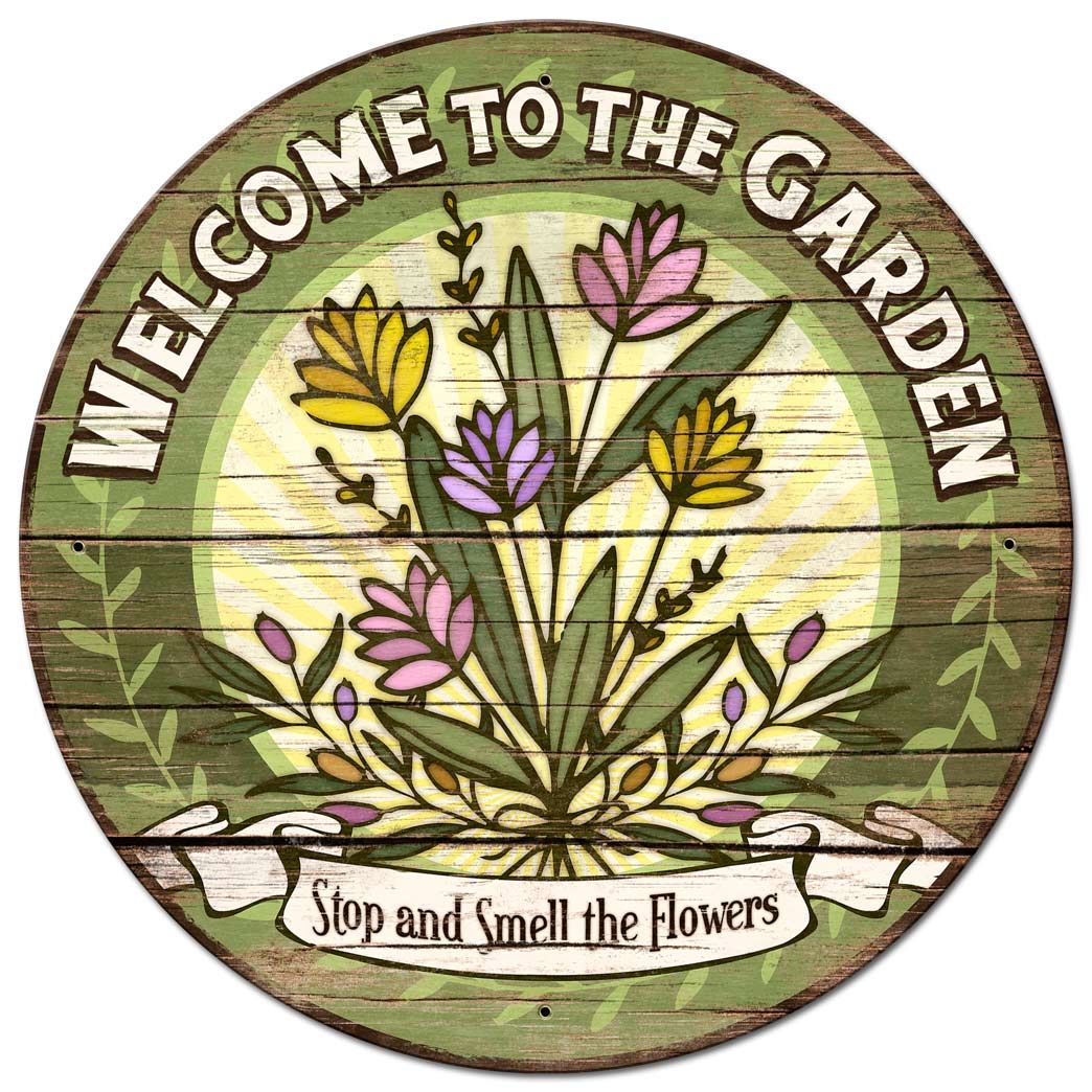 Welcome Garden 28 x 28