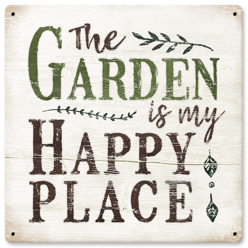 Garden Happy Place 12 x 12
