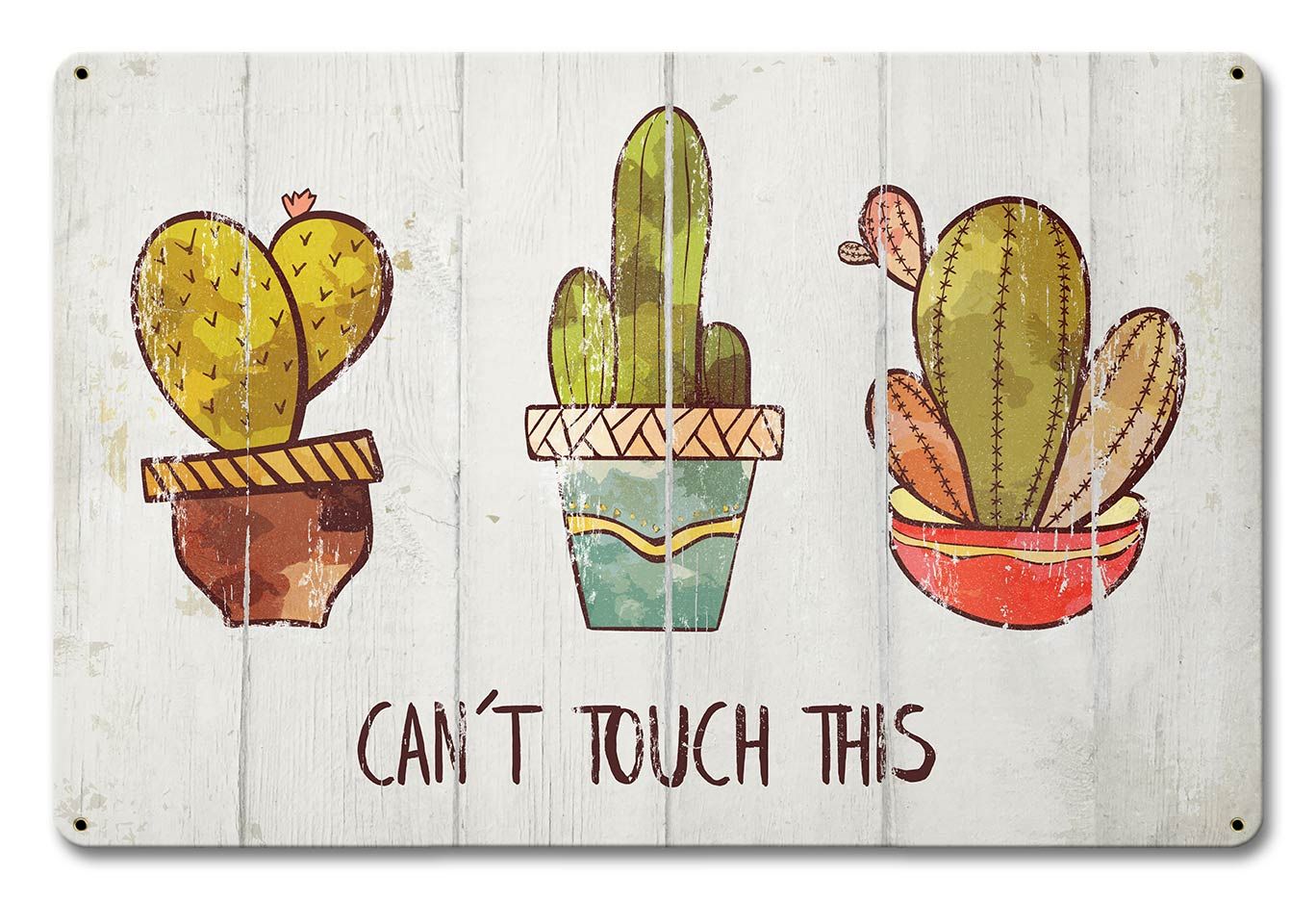 Can'T Touch This Cactus 18 x 12