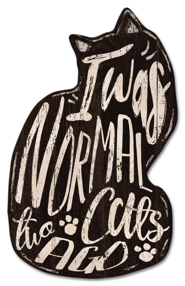 Normal Two Cats Ago 12 x 19