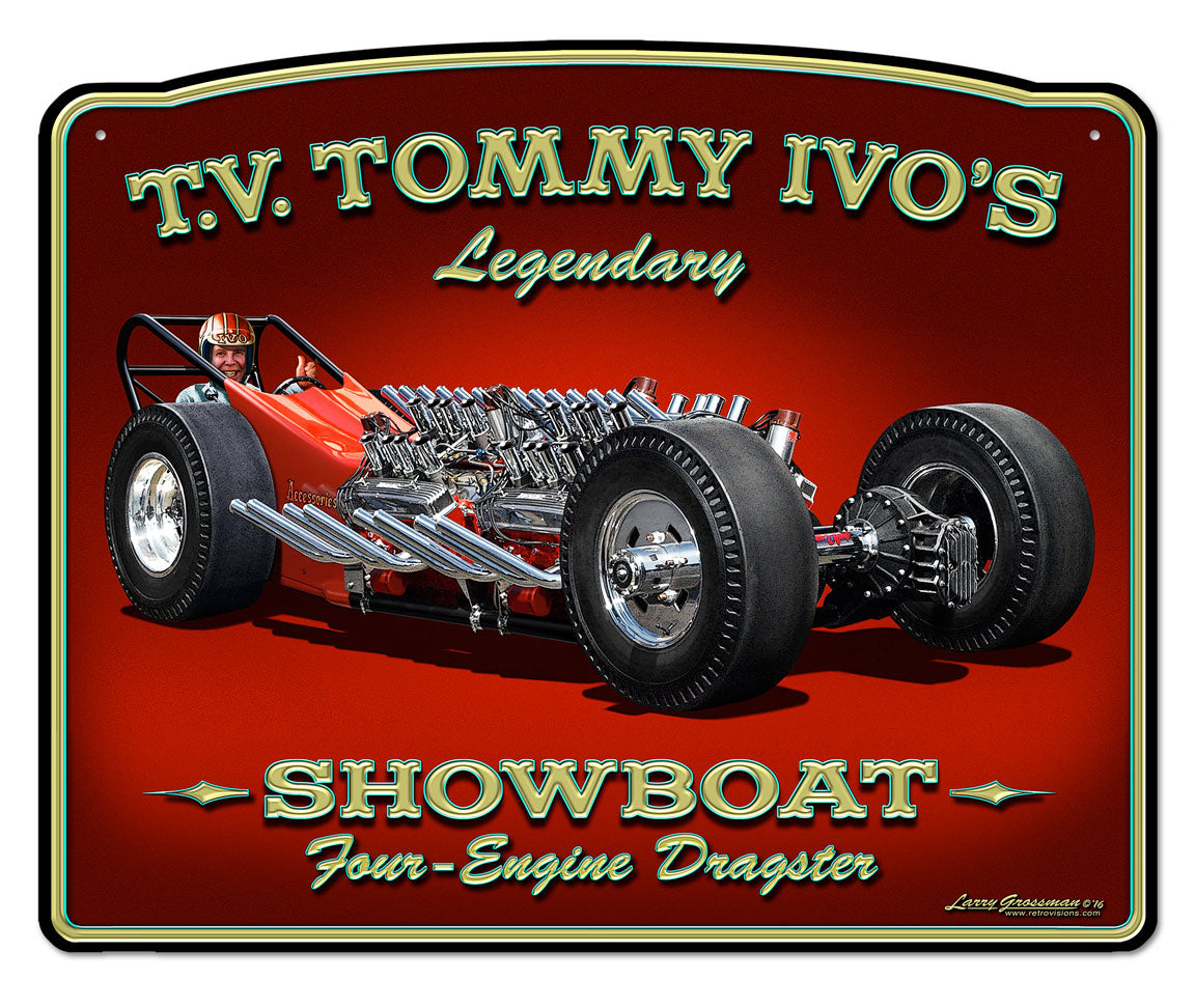 Tommy Ivo Dragster 30 x 24
