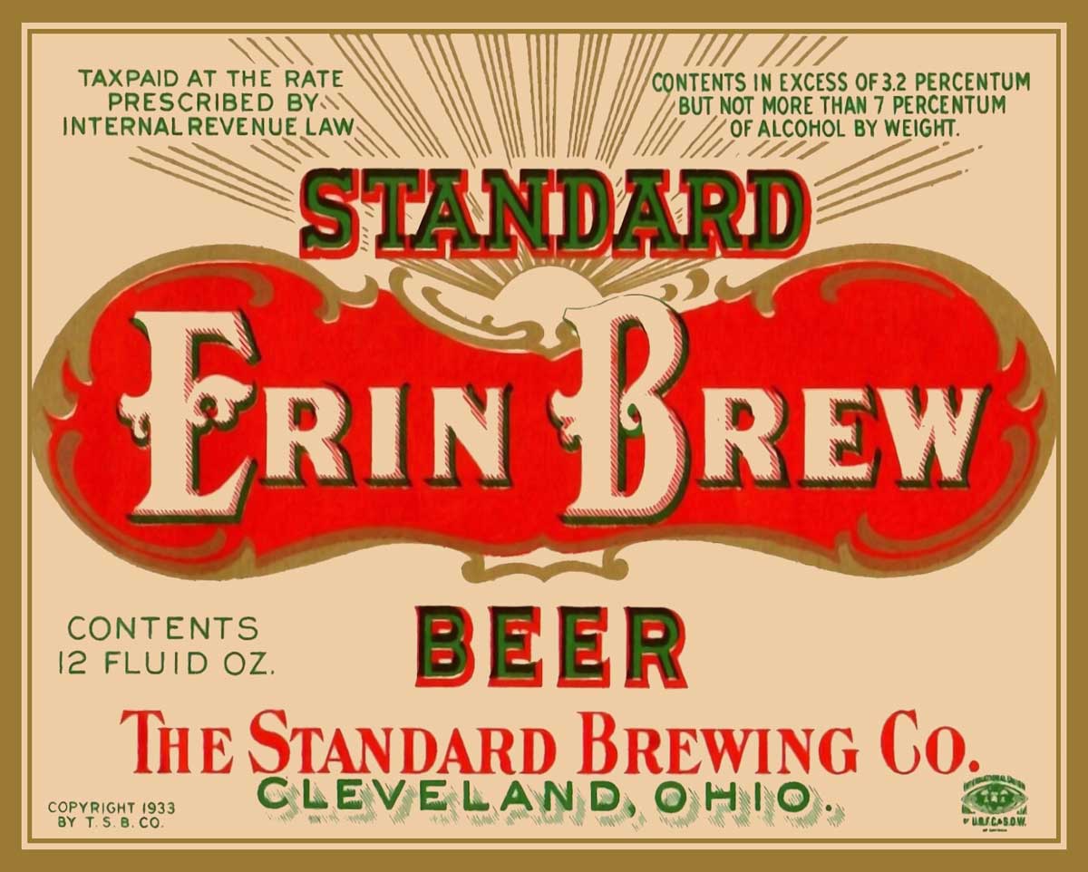 ERIN BREW BEER 24 x 30