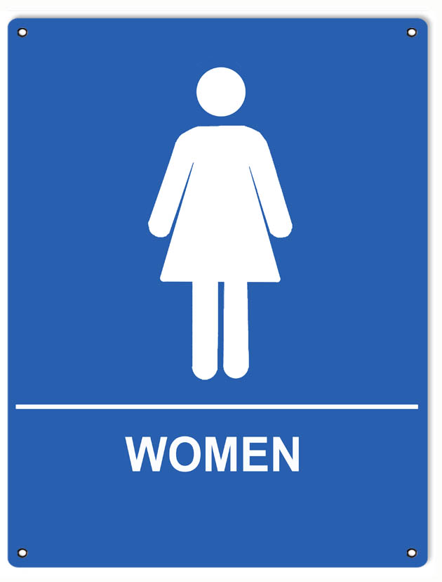 Public Women Bathroom 9 X 12