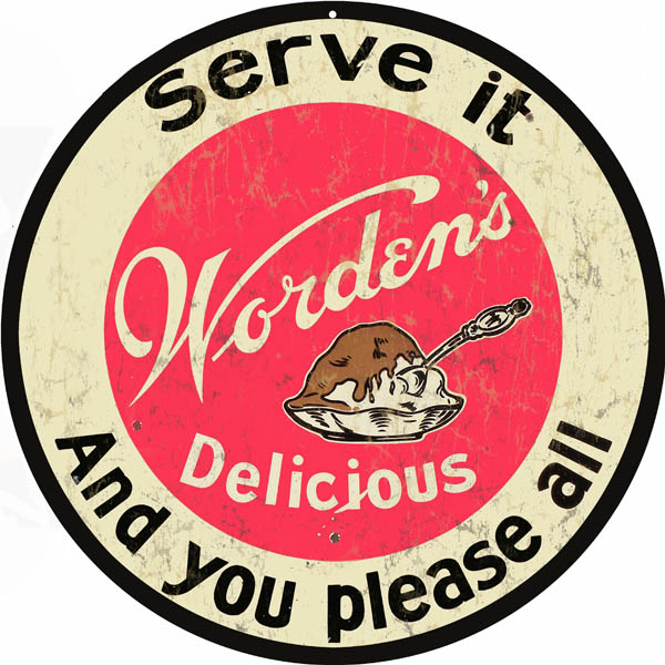 Serve It Wordens Delicious Ice Cream 14 x 14