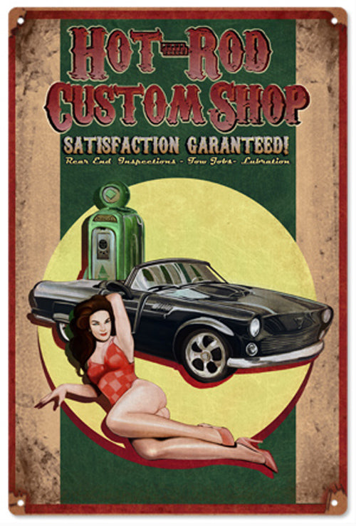 Hot Rod Custom Shop 12x18