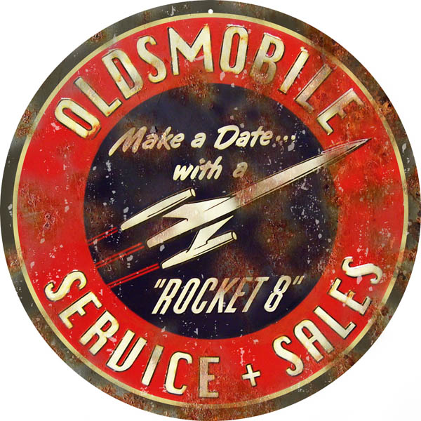 Oldsmobile Service And Sales 14 x 14