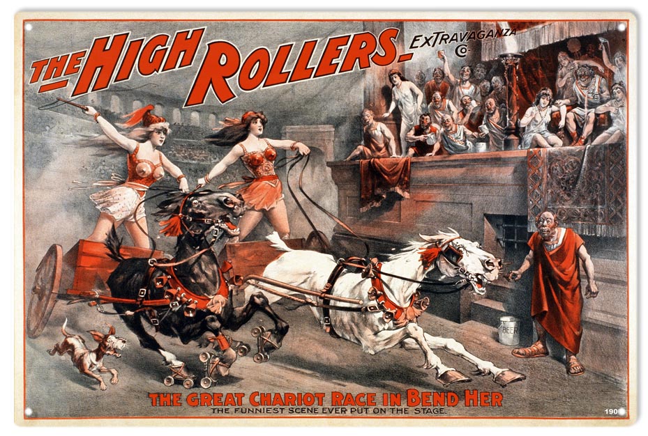 The Great Chariot Race In Bend Her Theater 12x18