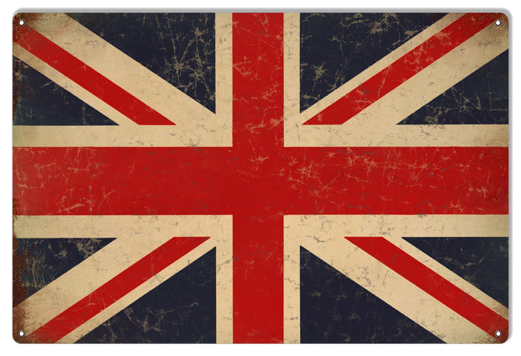 British Flag Country And State 12×18