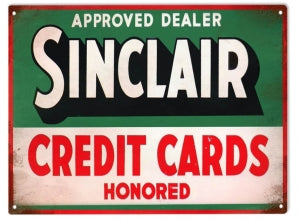 Sinclair Credit Card 9×12