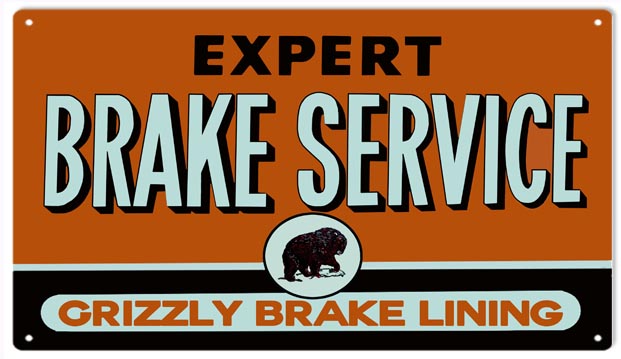 Grizzly Brake Service 8″x14″