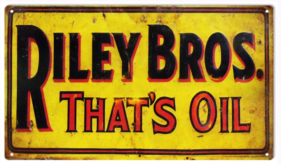 Riley Bros Motor Oil Gas Station 8×14