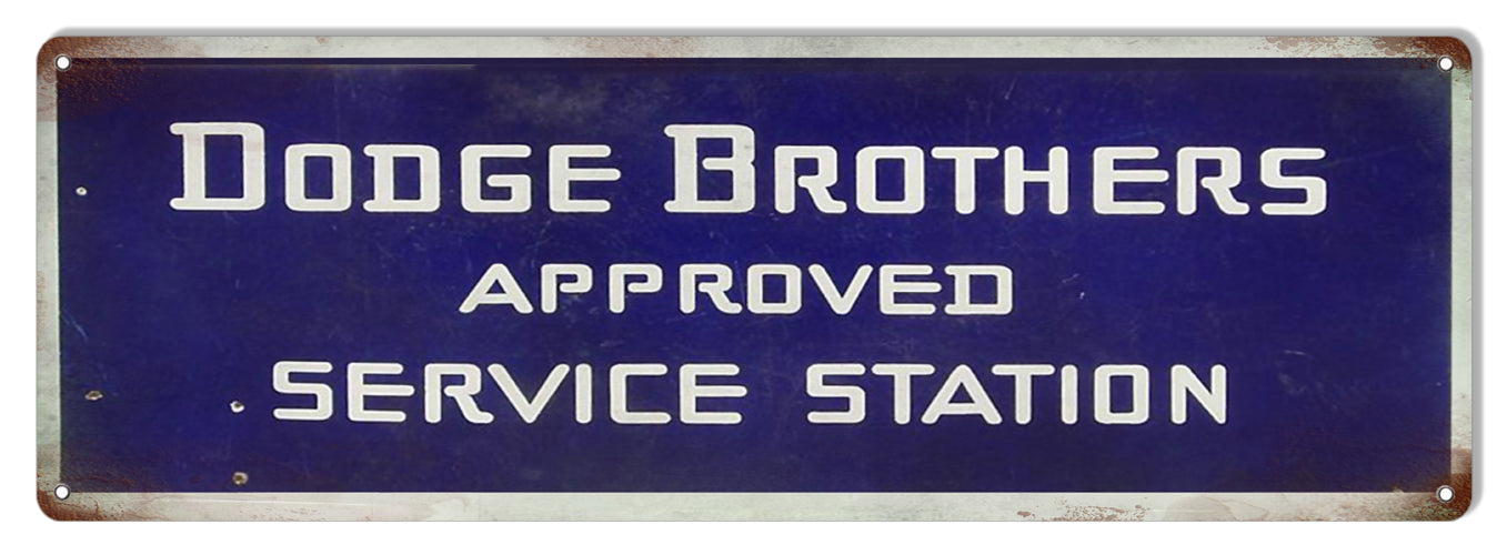 Dodge Brothers Service Station 6×18