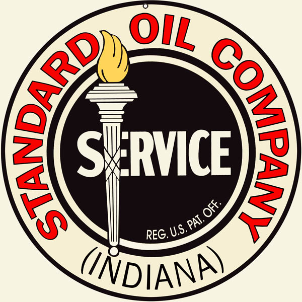 Indiana Standard Oil 18 x 18