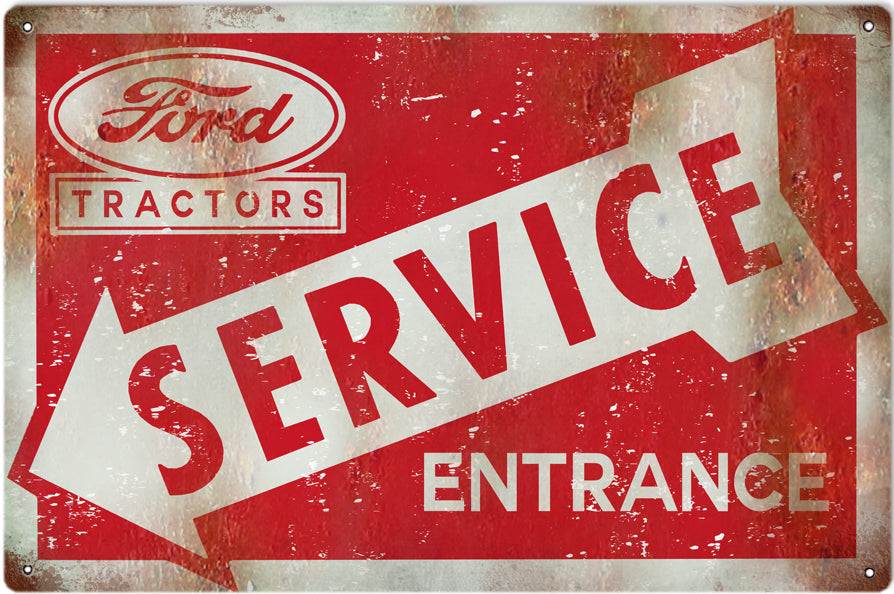 Ford Tractors Entrance Country 12×18