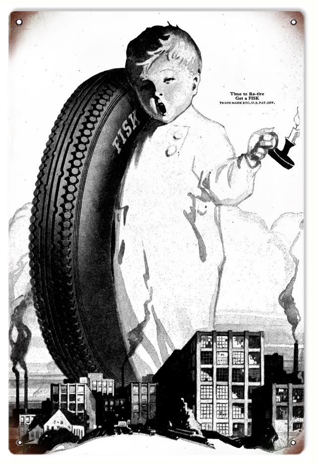 Fisk Tire With Ba 12×18