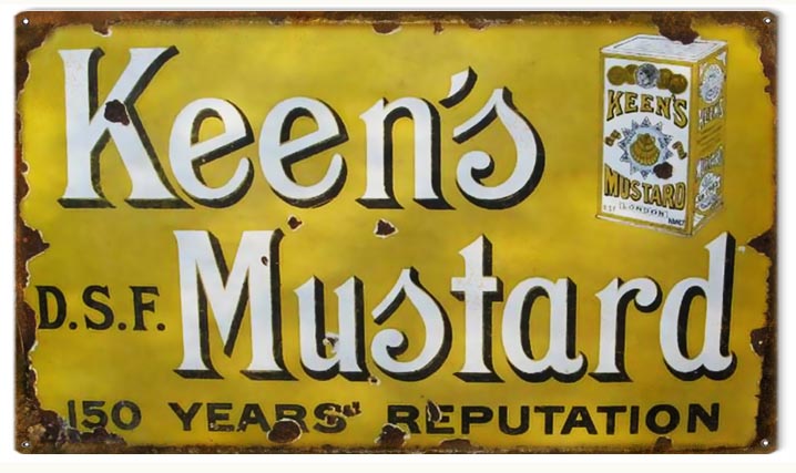 Keen’s Mustard Country 8″x14″