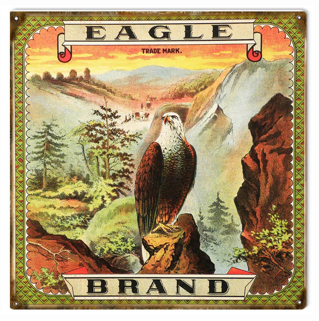 Eagle Brand Cigar 12×12