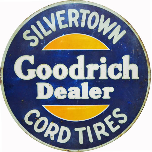 Silvertown Goodrich Dealer Cord Tires 14x14