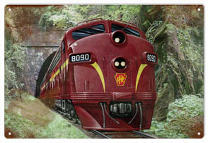 RPR Pennsylvania Railroad 12x18