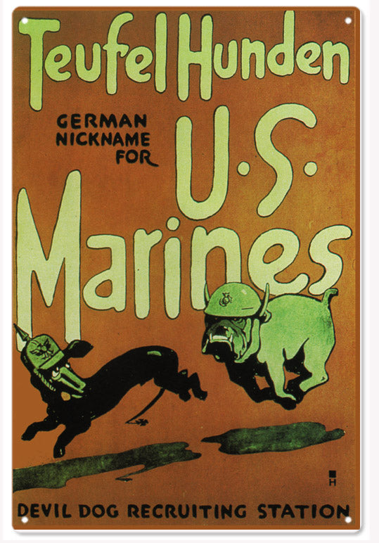 US Marines 12x18