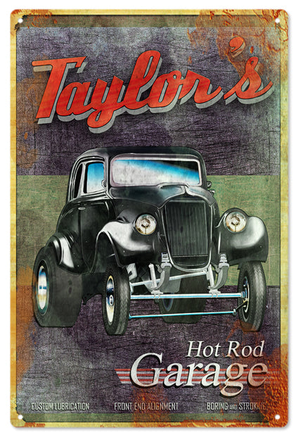 Rust Taylors Garage 12x18