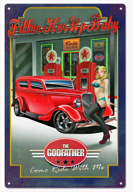 The Godfather Hot Rod 12x18