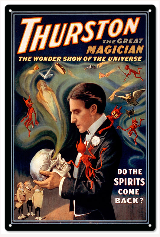 Thurston the Magician 12x18