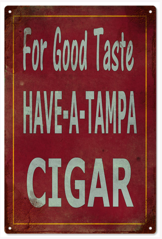Tampa Cigar Smokers 12x18