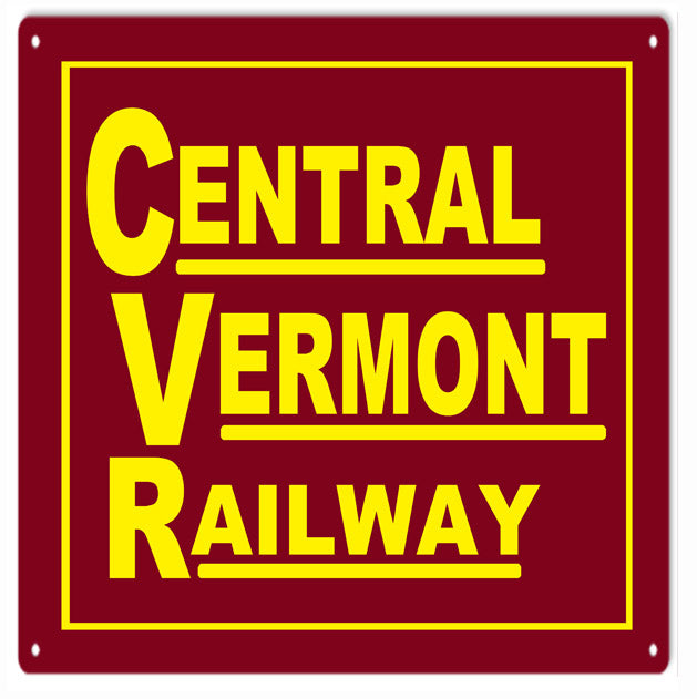 Central Vermont Railway Railroad 12x12