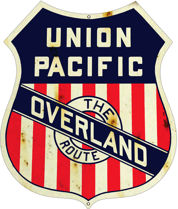 Union Pacific Railroad Herald Vintage Style Metal Sign