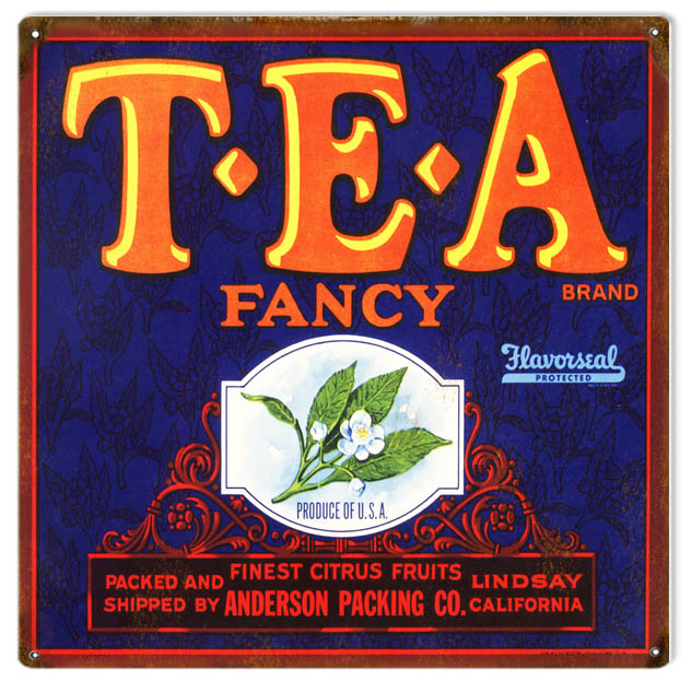 T.E.A. Fancy Finest Citrus Fruits 12x12