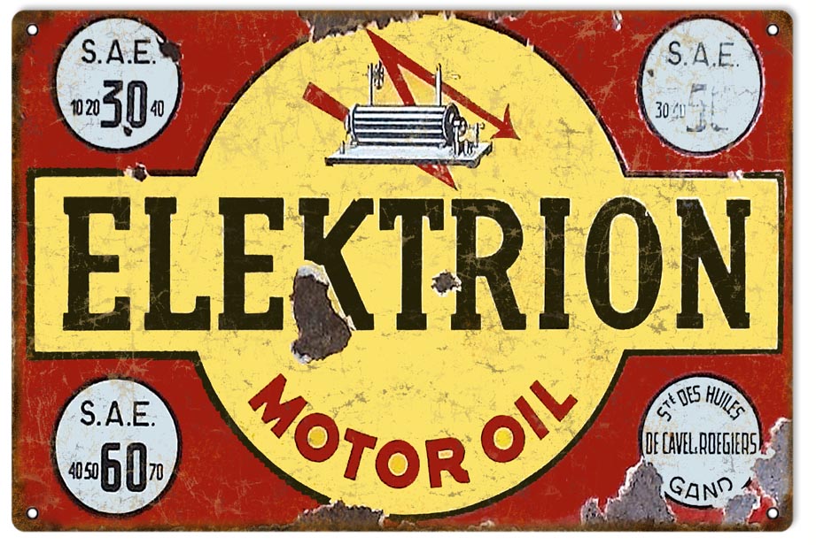 Elektrion Motor Oil 12″x18″
