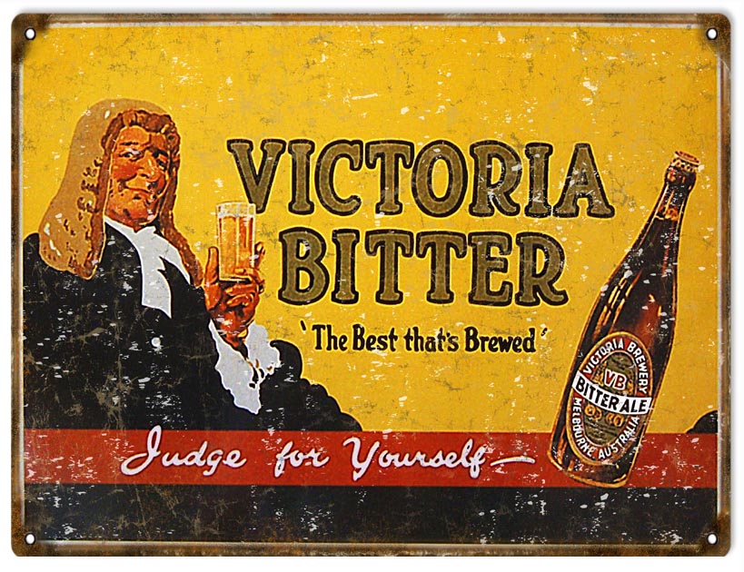 Victoria Bitter Beer 9x12
