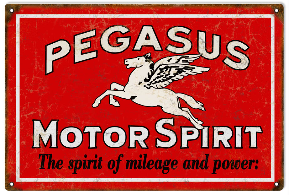 Pegasus Motorr Oil 12x18