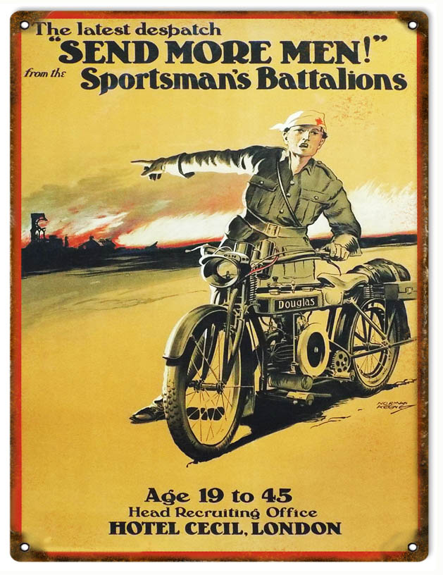 Send More Men From The Sportsman’s Battalion’s 9×12