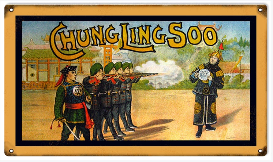 Chung Ling Soo Magician 8x14