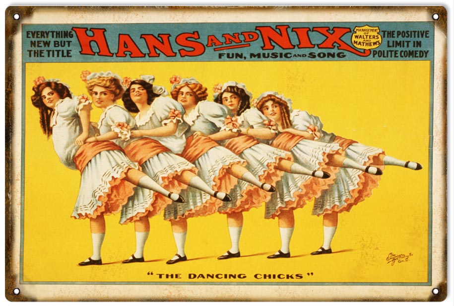 Hans And Nix Dancing 12x18