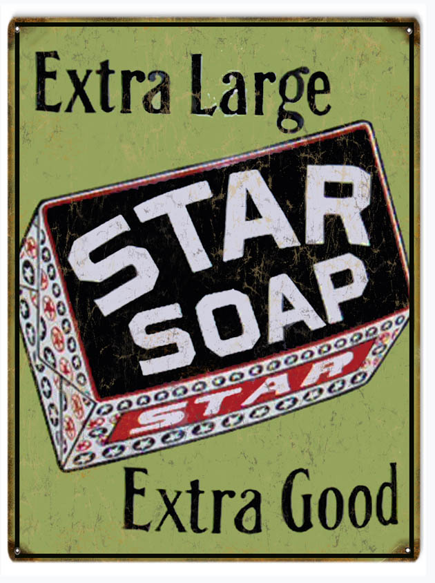 Star Soap Extra Good 9″x12″