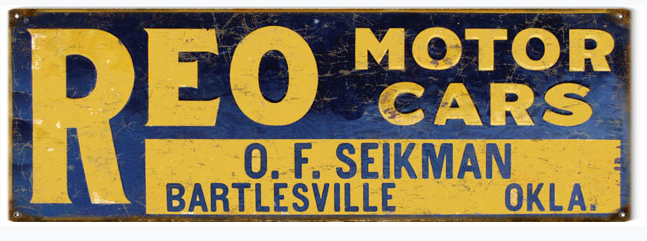 REO Motor Cars 6x18