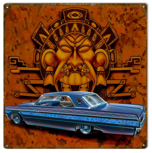 Custom Tiki Hot Rod 12×12