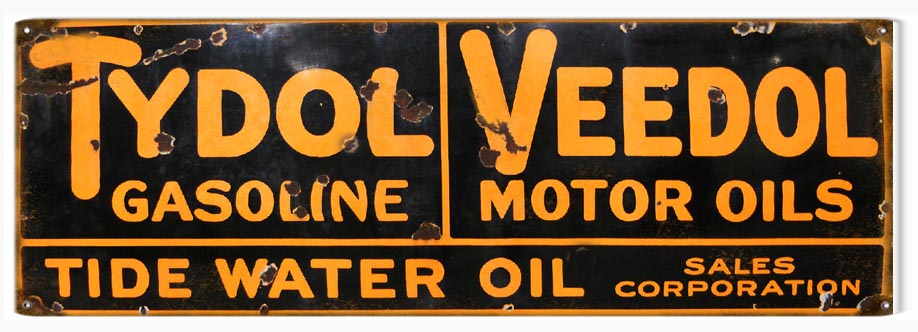 Tydol Veedol Tide Water Oil 6×18