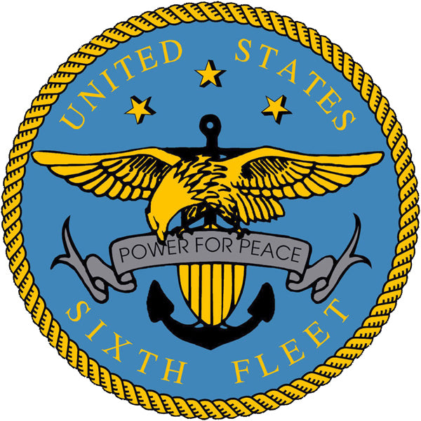 United States Sixth Fleet Military 14 x 14