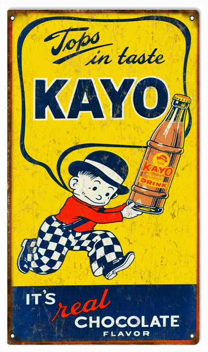 Kayo Its Real Chocolate Drink 8x14