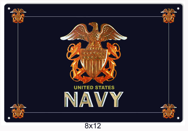 United State Navy Military 8×12