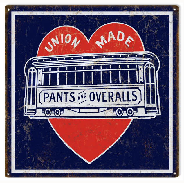Union Made Pants And Overalls 12x12
