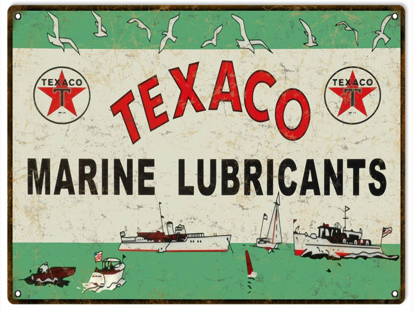 Texaco Marine Lubricant 9×12