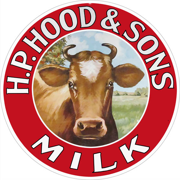 H.P. Hood & Sons Milk 14 x 14