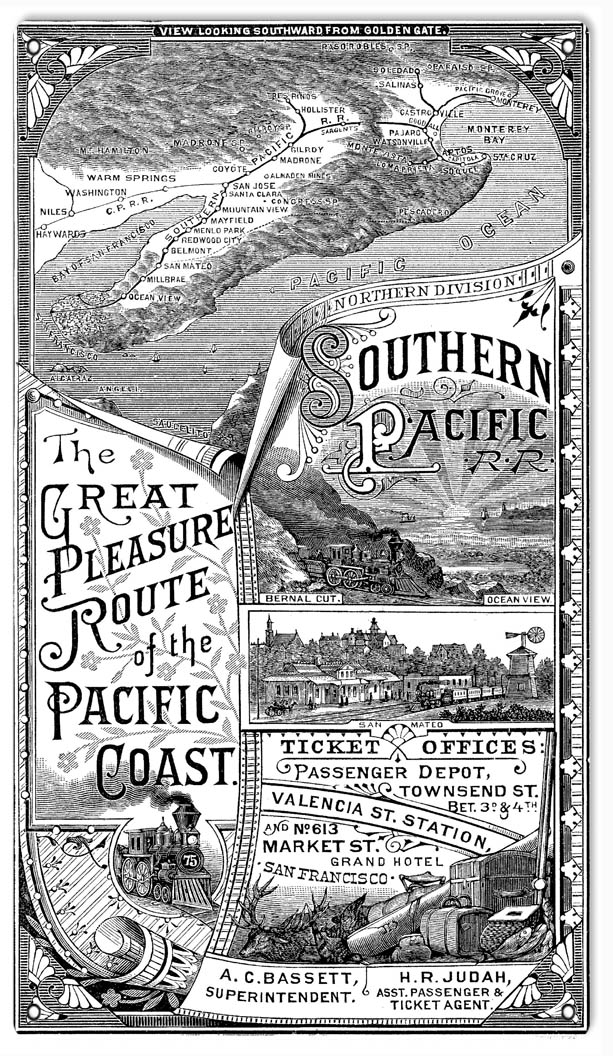 Southern Pacific Railroad 8×14