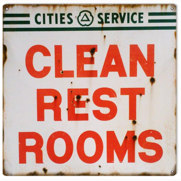 Cities Service Clean Restrooms 12×12