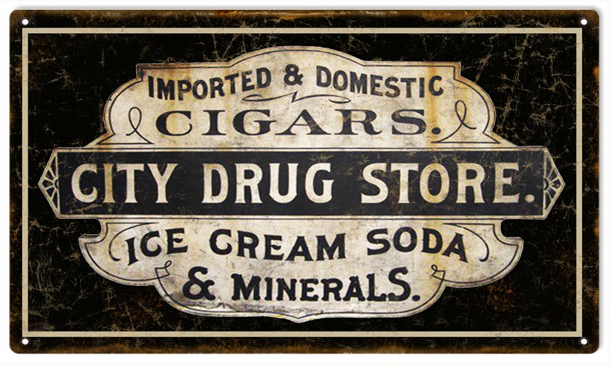 City Drug Store 8×14